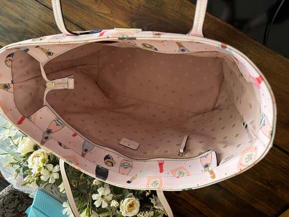 Kate Spade Shore Street Margareta Pop Fizz Champagne Tote - Picture 2 of 8